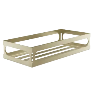 Полка-решетка Gessi 59549#727 цвет-браш.латунь PVD