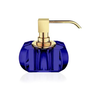 Дозатор Decor Walther KR SSP 0924495 Capri Blue / Золото глянец