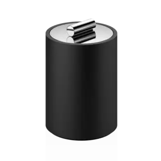 Контейнер для ватных дисков/палочек Decor Walther STONE DMD S 0971264 black chrome