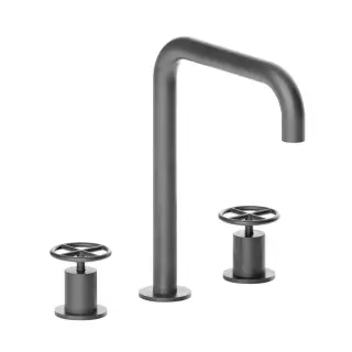 Смеситель для раковины Fantini FONTANE BIANCHE 47.P5.P007W Matt Gun Metal PVD