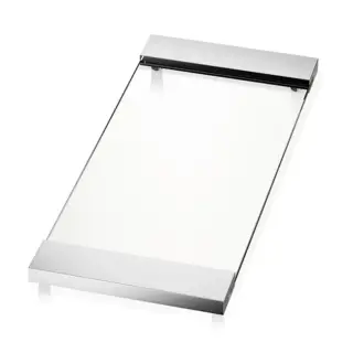 Поднос Decor Walther TAB 37 0848817 хром/прозрачное стекло