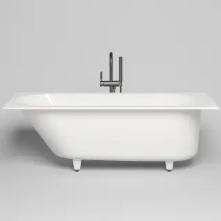 Ванна SALINI ORNELLA KIT 170х70 102413G S-Sense глянцевый белый/дон.клап. Up&Down белый