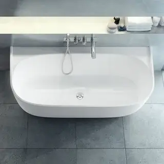 Ванна Victoria+Albert ELDON ELD-N-SW-OF белый QUARRYCAST