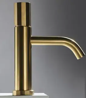 Смеситель для раковины Carlo Frattini Spillo Tech F3031XSVOS BRUSHED GOLD