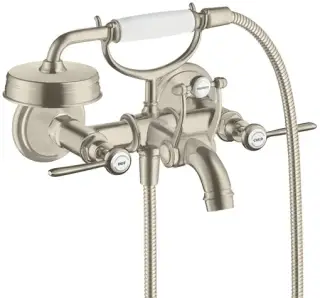 Смеситель для ванны AXOR Montreux 16551820 шлифованный никель