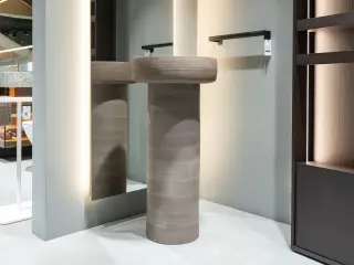 Комплект: Раковина+сифон Agape CENOTE A COLONNA