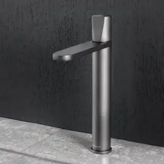 Смеситель для раковины Antonio Lupi Indigo ND303GR Brass/Graphite