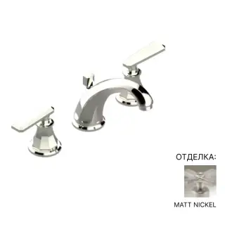 Смеситель для раковины THG TRADITION WITH LEVER A58.C01.152 Matt nickel