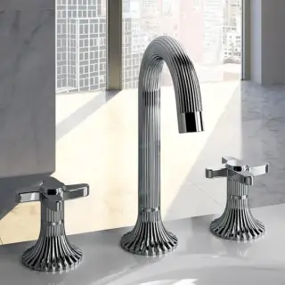 Смеситель для раковины Jorger CRONOS 637.30.300.096 матовый нерц