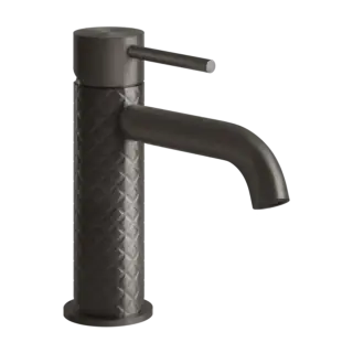 Смеситель для раковины Gessi INTRECCIO 54102#707 цвет-Black Metal Brushed PVD