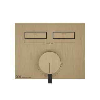 Смеситель для душа Gessi HI-FI 63079#726 Warm Bronze Brushed PVD