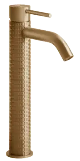 Смеситель для раковины Gessi MECCANICA 54209#726 Warm Bronze Brushed PVD