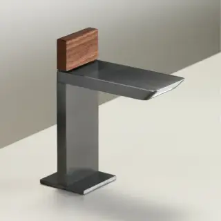 Смеситель для раковины CEA Bar BAR30TS сталь матовая/essence teak