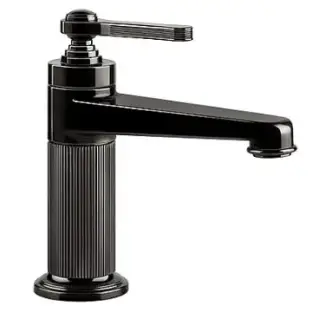 Смеситель для раковины Gessi VENTI20 65001#706 Black Metal PVD