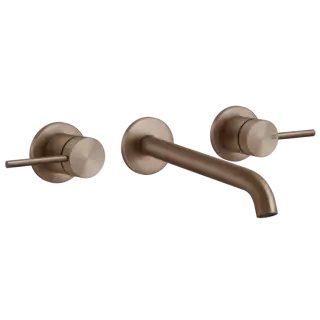 Смеситель для раковины Gessi GESSI 316 54094#708 браш.медь PVD