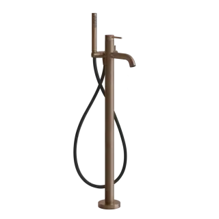 Смеситель для ванны Gessi GESSI316 54028#708 Copper Brushed PVD