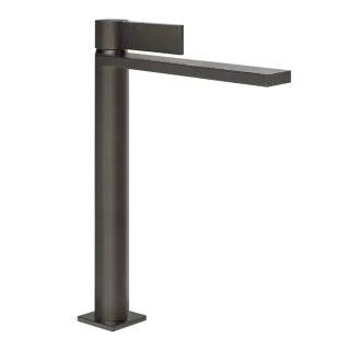 Смеситель для раковины Gessi INVERSO DIAMANTATO 73604#707 цвет-Black Metal Brushed PVD