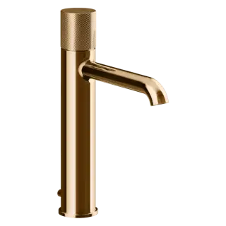 Смеситель для раковины Gessi HABITO DIAMANTATO 70605#735 цвет-Warm Bronze PVD