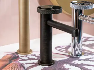 Смеситель для раковины Gessi ANELLO 63302#187 состарен.бронза