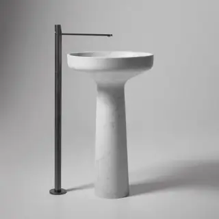 Смеситель для раковины Antonio Lupi Indigo ND902GR+ND902IN цвет-Grafite