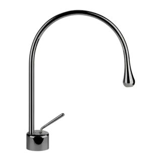 Смеситель для раковины Gessi GOCCIA 33602#124 Black Metal GHRC