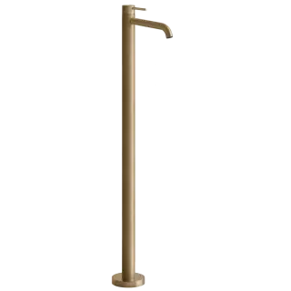 Смеситель для раковины Gessi 316 FLESSA 54097#727 цвет-браш.латунь PVD