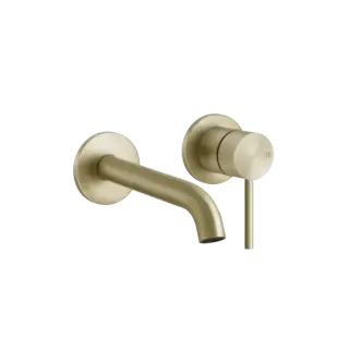 Смеситель для раковины Gessi FLESSA 54086#727 цвет-браш.латунь PVD