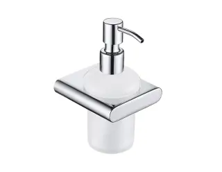 NOKEN CONCEPT Дозатор для жидкого мыла, матовое стекло/хром