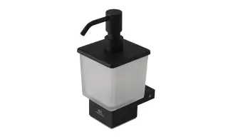 NOKEN URBAN C Дозатор настенный, стекло/черный