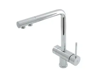 NOKEN OSMOSIS Однорычажный смеситель для мойки, поворотный излив, хром