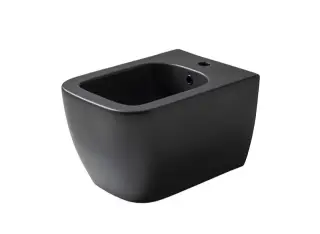 NOKEN LOUNGE Биде подвесное с креплениями, чёрный