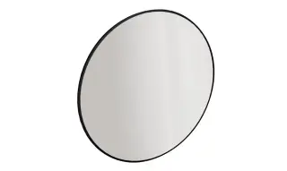 NOKEN LOUNGE Зеркало Ø 80 см с лакированной рамой, черный