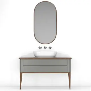 NOKEN PACK LIEM GREY Комплект мебели 122 см, орех/серый