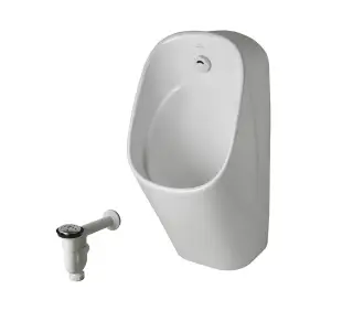 NOKEN ACRO COMPACT Писсуар с задним подводом воды и ИК-клапаном смыва (питание от 4х батареек 1,5В)