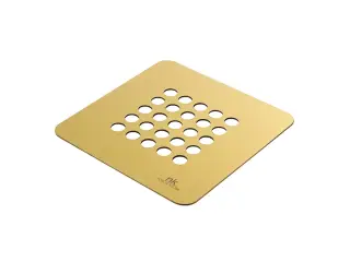 NOKEN Металлическая решетка для душевых поддонов Slate, LEI, золото