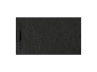 NOKEN UNSEEN Поддон из минерального литья с фактурной поверхностью, 140x80х2,5h см, черный