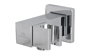 NOKEN COTA Настенный держатель для ручного душа, с подводом воды, хром