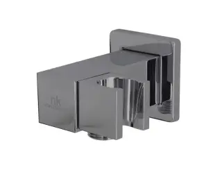 NOKEN COTA Настенный держатель для ручного душа, с подводом воды, титан