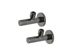 NOKEN HOTELS Набор вентилей подключения смесителя G3/8-G1/2, титан