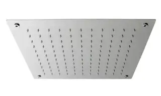 NOKEN LOGIC Верхний душ встраиваемый в потолок Square 30 см, 9 л/мин, хром