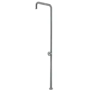 NOKEN ROUND INOX Душевая стойка напольная, 7,31 л/мин, браш. нержавеющая сталь 316