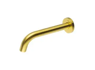 NOKEN ROUND Излив для ванны, при 3 барах 18 л/мин, вылет 188 мм, браш. золото