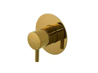 NOKEN ROUND Внешняя часть смесителя для душа на 1 потребитель, золото