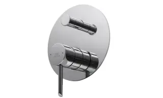 NOKEN ROUND Внешняя часть смесителя для душа, хром