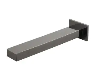 NOKEN SQUARE Излив для ванны, с подключением 1/2”, титан