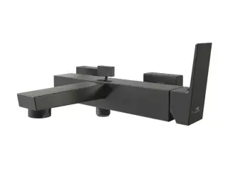 NOKEN SQUARE Смеситель для ванны настенный, для душа 18 л/мин, для ванны 15,98 л/мин, браш. титан