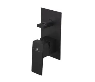 NOKEN SQUARE Внешняя часть, встроенного смесителя для душа, черный матовый