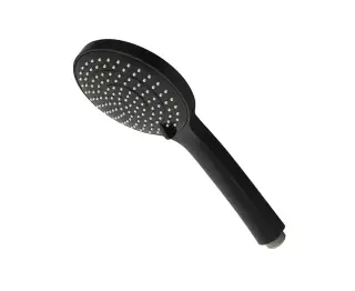 NOKEN TOUCH&FEEL Ручной душ с переключателем, 3 режима дождя, 7,5 л/мин, чёрный матовый