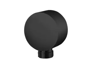 NOKEN LIBERTY Подвод воды настенный, для гибкого шланга, чёрный