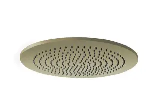 NOKEN ROUND Верхний душ 30 см, с шаровым соединением, браш. латунь